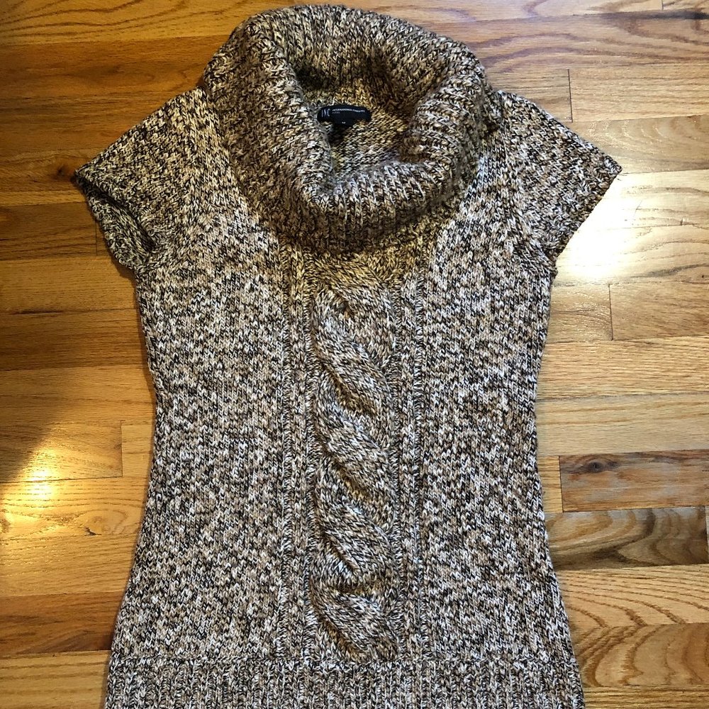 I.N.C. INTERNATIONAL CONCEPTS COWL NECK SWEATER PM
